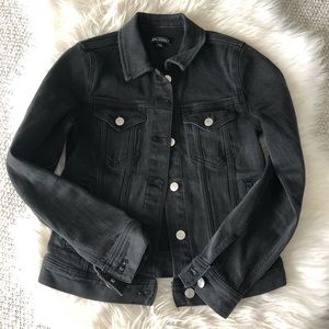 J. Crew Black Denim Jacket
